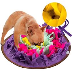 Green House Dog Snuffle Mat Pet Puzzle Toy Sniffing Training Pad Activity Blanket Feeding Mat for Dog Release Stress