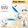 Dog Nail Grinder for Small Dog & Large Dog, Ultra Quiet Electric Painless Dog Nail Trimmer with Clipper