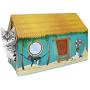 American Cat Club Summer Kitty Cove Cat House & Scratcher w/ Catnip, One Size