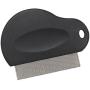 Master Grooming Tools Contoured Grip Flea Combs — Ergonomic Combs for Removing Fleas