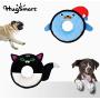 HugSmart Pet – Plush Cutie | Cute Squeaky Plush Dog Toys for Small Medium Dogs - 2 Pack