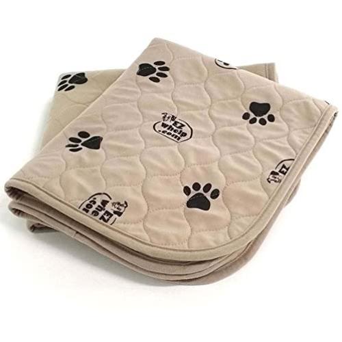 EZwhelp 24'' x 36'' (Value 2-Pack) Machine Washable, Reusable Pee Pad/Quilted, Fast Absorbing Dog Whelping Pad/Waterproof Puppy Training Pad/Housebreaking Absorption Pads