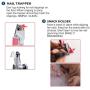 LOOKUT WALKINNWITH Premium Dog Nail Clippers with Guide Light - NOT Cheap Copycat Product - Safe Cat Nail Clippers – Easy Cat Claw Trimmer and Nail Trapper for Smaller Pets Under 40 lbs