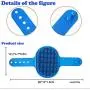 Zqyy New Grooming Pet Shampoo Brush, Dog Bath Brush, Cat Grooming Brush, Which Helps to Soothe Massage - with Adjustable Ring Handle for Long Short Haired Dogs and Cats 2pcs Zqyy New Grooming Pet Shampoo Brush, Dog Bath Brush, Cat Grooming Brush, Which Helps to Soothe Massage - with Adjustable Ring Handle for Long Short Haired Dogs and Cats 2pcs