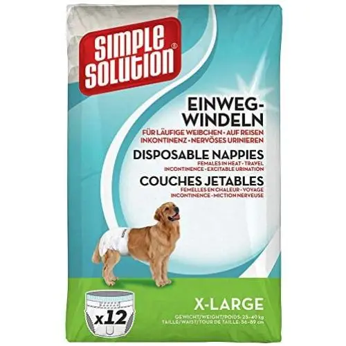Simple Solution Disposable Dog Nappy Simple Solution Disposable Dog Nappy