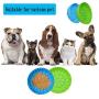 TOPNICES Upgraded Lick Mat Bowl,Dog Slow Feeder Bowls with Suction Cup for Boredom Anxiety Reduction;Bath Time Distractor Toy for Pets,Perfect for Food,Treats,Yogurt,or Peanut Butter