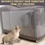Cat Furniture Protector 10 Pack - Cat Scratch Furniture Protector, Furniture Protectors from Cats, Couch Protectors from Cats Scratching, Furniture Protection from Cat Scratching, Includes Cat Glove