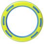 Nerf Dog Rubber & Foam Ring Dog Toy, Frisbee, Lightweight, Durable and Water Resistant, 9 Inch Diameter, for Medium/Large Breeds, Single Unit, Blue/Green