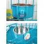RUBYHOME Dog Bowl Feeder Pet Puppy Food Water Bowl, 2-in-1 Plastic Bowl & Stainless Steel Bowl, Removable Hanging Cat Rabbit Bird Food Basin Dish Perfect for Crates & Cages