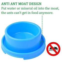 Cdipesp Dog Bowl Set Pet Food and Water Feeder Non-Skid Outdoor Cat Bowls Feeding Dish for Puppy Small Medium Dogs