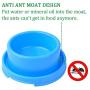 Cdipesp Dog Bowl Set Pet Food and Water Feeder Non-Skid Outdoor Cat Bowls Feeding Dish for Puppy Small Medium Dogs