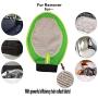 Pet Hair Remover Mitt,Pet Grooming Glove,Deshedding Glove Dog&Cat Deshedding Brush Glove Grooming Kit for Pets Washing Deshedding Massage-1 Glove Fits Both Hands