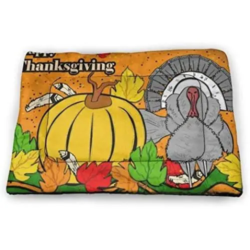 Dog Bed Mat Soft Crate Pad Thanksgiving Holiday Thanksgiving Turkey Pumpkin Autumn Leave Anti Slip Washable Cat/Dog Crate Beds Mats Mattress Pets Kennel Pads For Small Dogs Cats Kitten Puppy Sleeping Dog Bed Mat Soft Crate Pad Thanksgiving Holiday Thanksgiving Turkey Pumpkin Autumn Leave Anti Slip Washable Cat/Dog Crate Beds Mats Mattress Pets Kennel Pads For Small Dogs Cats Kitten Puppy Sleeping