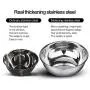 VIVIKO Pet Feeder for Dog Cat, Stainless Steel Food and Water Bowls with Iron Stand