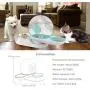 Merkisa Double Dog Cat Bowls, Water and Food Set Pet Automatic Water Dispenser Detachable Stainless Steel No-Spill Pet Food Water Bowls for Cats and Small Dog 2.8L Merkisa Double Dog Cat Bowls, Water and Food Set Pet Automatic Water Dispenser Detachable Stainless Steel No-Spill Pet Food Water Bowls for Cats and Small Dog 2.8L