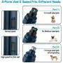 Casfuy Dog Nail Grinder Upgraded - Professional 2-Speed Electric Rechargeable Pet Nail Trimmer Painless Paws Grooming & Smoothing for Small Medium Large Dogs & Cats Casfuy Dog Nail Grinder Upgraded - Professional 2-Speed Electric Rechargeable Pet Nail Trimmer Painless Paws Grooming & Smoothing for Small Medium Large Dogs & Cats