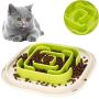 WANTRYAPET Slow Feeder Pet Bowl Dog Cat Fun Feeder, Anti-Gulping Pet Slower Food Feeding Dishes, Anti-Choke Pet Bowl Healthy Food Fun for Dog/Cat/Puppy