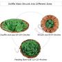 Ivalue Snuffle Mat Dogs Feeding Mat Nosework Smell Training Mat Pets Snuffle Bowl Treat Dispenser Puzzle Toy for Slow Eating Stress Release Adjustable Size Washable and Portable