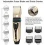 Abbicen Professional Dog Clippers Low Noise Cordless Rechargeable Electric Quiet Pet Hair Grooming Clippers for Dogs Cats Horse Pets with 4 Attachment Guide Combs and Scissors Abbicen Professional Dog Clippers Low Noise Cordless Rechargeable Electric Quiet Pet Hair Grooming Clippers for Dogs Cats Horse Pets with 4 Attachment Guide Combs and Scissors