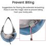 BELPRO Pet Dog Sling Carrier for Small Dogs, Cats and Puppies, Breathable Mesh Pet Front Hands-Free Bag with Adjustable Shoulder Strap for Outdoor and Travel
