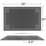 SHUNAI Pet Feeding Mat for Dogs and Cats Extra Large Flexible and Waterproof Pet Food and Water Bowl, Easy to Clean Dog Food Mat Floors with Non Slip Back …
