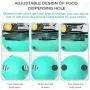 N/A Tumbler Pet Toy Cat Shaking Food Ball Tumbler Toy Ball (Green) (Color : Green) N/A Tumbler Pet Toy Cat Shaking Food Ball Tumbler Toy Ball (Green) (Color : Green)