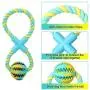 Ttspring 8-Shaped Dog Rope Toys for Aggressive Chewers, Cotton Rope Tug of War Dog Toys for Dog Training Teeth Cleaning and Playing, Tug Toys for Medium Dogs Ttspring 8-Shaped Dog Rope Toys for Aggressive Chewers, Cotton Rope Tug of War Dog Toys for Dog Training Teeth Cleaning and Playing, Tug Toys for Medium Dogs