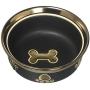 Ethical Stoneware Dish 6888 Ritz Copper Rim Dog Dish