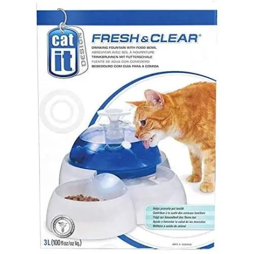 Catit Fresh & Clear Drinking Fountain for Cats and Puppies Catit Fresh & Clear Drinking Fountain for Cats and Puppies