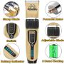 Pawsible Dog Clippers for Grooming - Dog Grooming Kit with Dog Hair Clippers, Dog Nail Clippers, Thinning & Straight Grooming Scissors - Cordless Dog Grooming Clippers with Battery Indicator