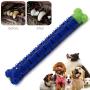 Fit for 10-30 Pounds Pet Dog Puppy Chewbrush Toothbrush, Dog Bite Toy, No Dog Toothpaste Required, Cleaning Teeth Toys, Aggressive chew, Dental Care (25 x 4.5cm)