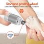 DamKee Dog Nail Grinder Stepless Speed Dog Nail Clippers Electric Paw Trimmer Rechargeable Powerful Painless Paws Grooming Trimming Shaping Smoothing Perfect for Dogs Cats