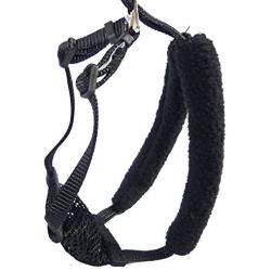 Yuppie Puppy, Anti-Pull Mesh Harness, Size Small (8''-14''), Black, For Heavy to Moderate Pullers