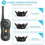 Paws Furlosophy No Shock Dog Collar - Dog Training Collar with Remote ,650 Yard Remote Control Dog E Collar with Buzzing,for 16 Levels of Vibration,100% Waterproof,Suitable for Dog Within 22 ~100 lbs