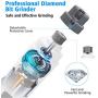 GLOBAL GOLDEN Professional Dog Nail Grinder, Upgraded 2 LED Lights & 2-Speed Portable Electric Pet Nails Trimmers 【15000 RMP】 for Small | Medium | Large Dog & Cat