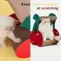 VETRESKA Cat Scratcher Cardboard Cat Scratching Post for Kitty and Adult Cats, Cheese, Cherry and Cactus VETRESKA Cat Scratcher Cardboard Cat Scratching Post for Kitty and Adult Cats, Cheese, Cherry and Cactus