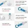 Pet Pill Popper Soft Tip Plastic Syringe for Pet Feeding Oral Syringe and Medicine Dropper Pet Liquid Feeding Kit for Cats Dogs Small Animals Pet Pill Popper Soft Tip Plastic Syringe for Pet Feeding Oral Syringe and Medicine Dropper Pet Liquid Feeding Kit for Cats Dogs Small Animals