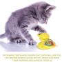 LOVEPET Pet Cat Toys Turntable Windmill Whirling Ball Toys for Cat Kitten Interactive Puzzle Teasing Toys Funny Cats Hair Brush Toys