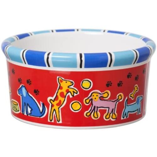 Signature Housewares Run Spot Run Dog Bowl