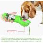 INSHERE Dog Water Bottle 3 in 1 Portable Dog Bowl Pet Water Bottle Travel Dog Water Dispenser with Garbage Bag Storage and Poop Shovel for Walking Hiking Travel Outdoor (Green)