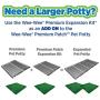 Four Paws Wee-Wee Premium Patch Indoor and Outdoor Pet Potty 24.5'' x 25.7''