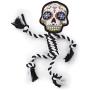 goDog Sugar Skulls Plush Dog Toys with Chew Guard Technology