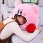 Puppy Pet Cat Dog Soft Nest Dog Bed Cute Kirby Plush Small Pet House Sleeping Mat Pet Supplies Beds for Medium Cats