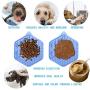 Jubyuan Lick Mat for Dogs，Dog Slow Dispensing Treater ，Dog Peanut Butter Lick Pad with Super Suction to Wall,Pet Lick Mat for Pet Bathing, Grooming, and Dog Training，Blue