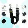 ANNTU Dog Seatbelt, 2Pcs Dog seat Belt, car Dog seat Belts-with Denim Cloth for Your Dogs ANNTU Dog Seatbelt, 2Pcs Dog seat Belt, car Dog seat Belts-with Denim Cloth for Your Dogs