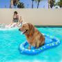 Aiseve Premium Dog Float, Durable Summer Swimming Dog Pool Paw Inflatable Raft