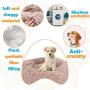 Houseables Comfort & Anti-Anxiety Dog Bed, Beds for Dogs, 30” x 30” x 5”, Beige, Round, Cuddler, Plush Donut Pillow, Cats, Puppy, Snuggle, Slumber Ball, Doggy Nest, Burrow, Washable, Self-Warming Houseables Comfort & Anti-Anxiety Dog Bed, Beds for Dogs, 30” x 30” x 5”, Beige, Round, Cuddler, Plush Donut Pillow, Cats, Puppy, Snuggle, Slumber Ball, Doggy Nest, Burrow, Washable, Self-Warming