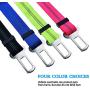 Adjustable Dog Seat Belt Pet Car Vehical Safety Lash Leads Eflective Seatbelt for Small, Medium, Large Dogs