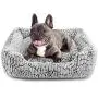 Hollypet Pet Bed, Self-Warming Bed for Cat and Small Medium-Sized Dog Puppy Rectangle Plush Sofa, Gray Hollypet Pet Bed, Self-Warming Bed for Cat and Small Medium-Sized Dog Puppy Rectangle Plush Sofa, Gray