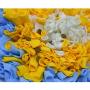 YUNNARL Snuffle Mat Premium Quality Dog Feeding Mat Easy to Fill Cat Feeding Mat Training Feeding Stress Release Pad Durable and Machine Washable Pet Snuffle Mat Perfect for Any Breed (15.7'' x 15.7'')